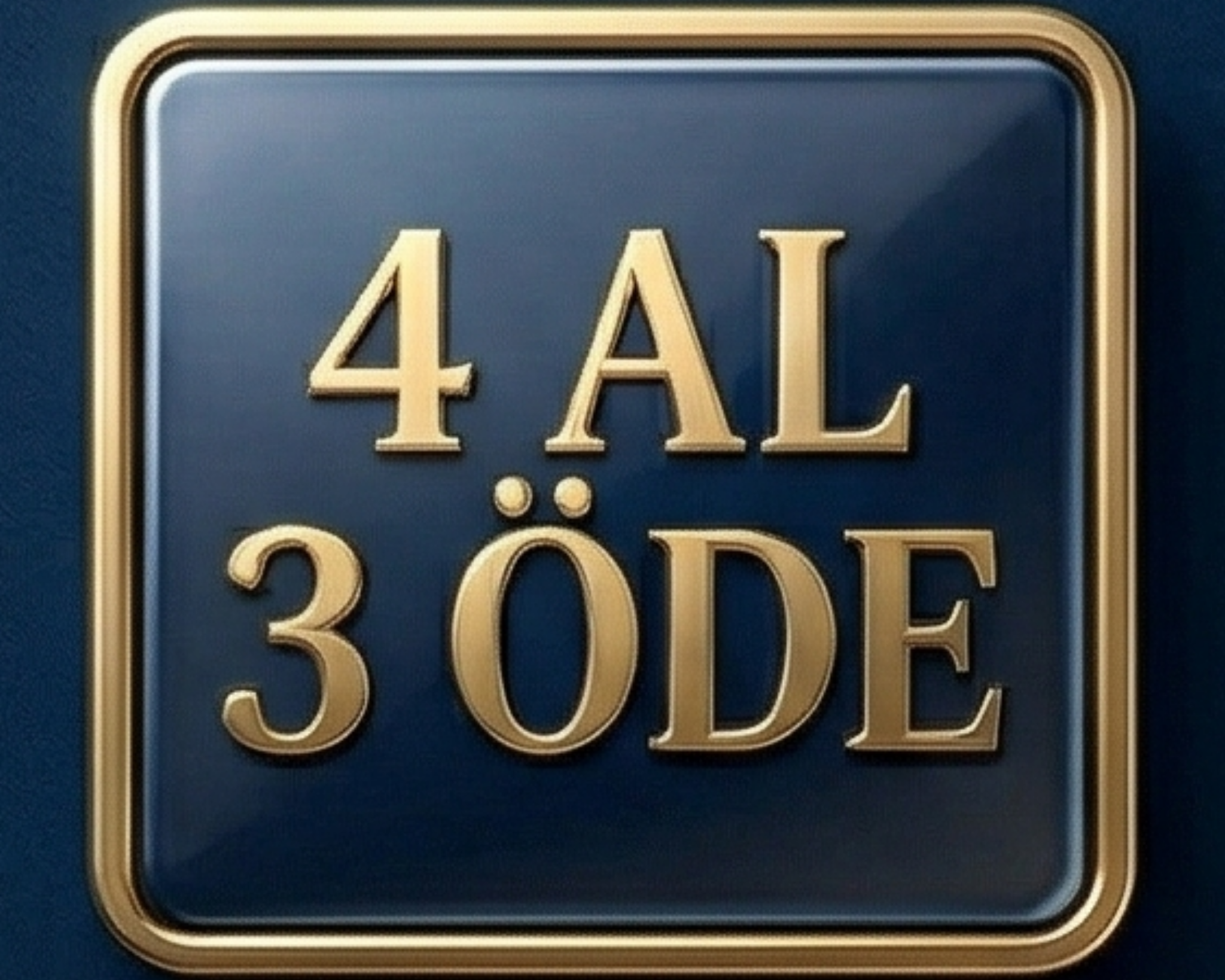 4 Al 3 Öde Kampanyası