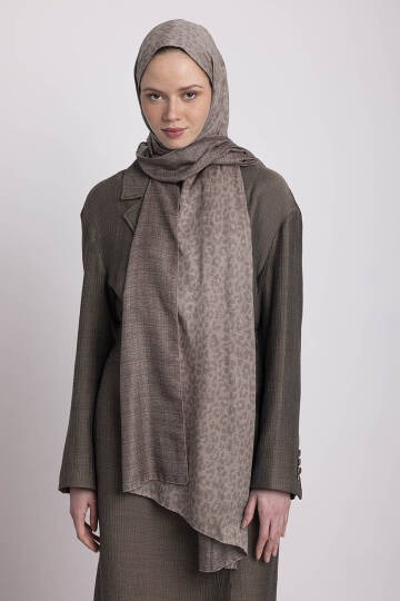 Barçın Koleksiyonu - Bozkır Kumu Çift Taraf Şal - 3