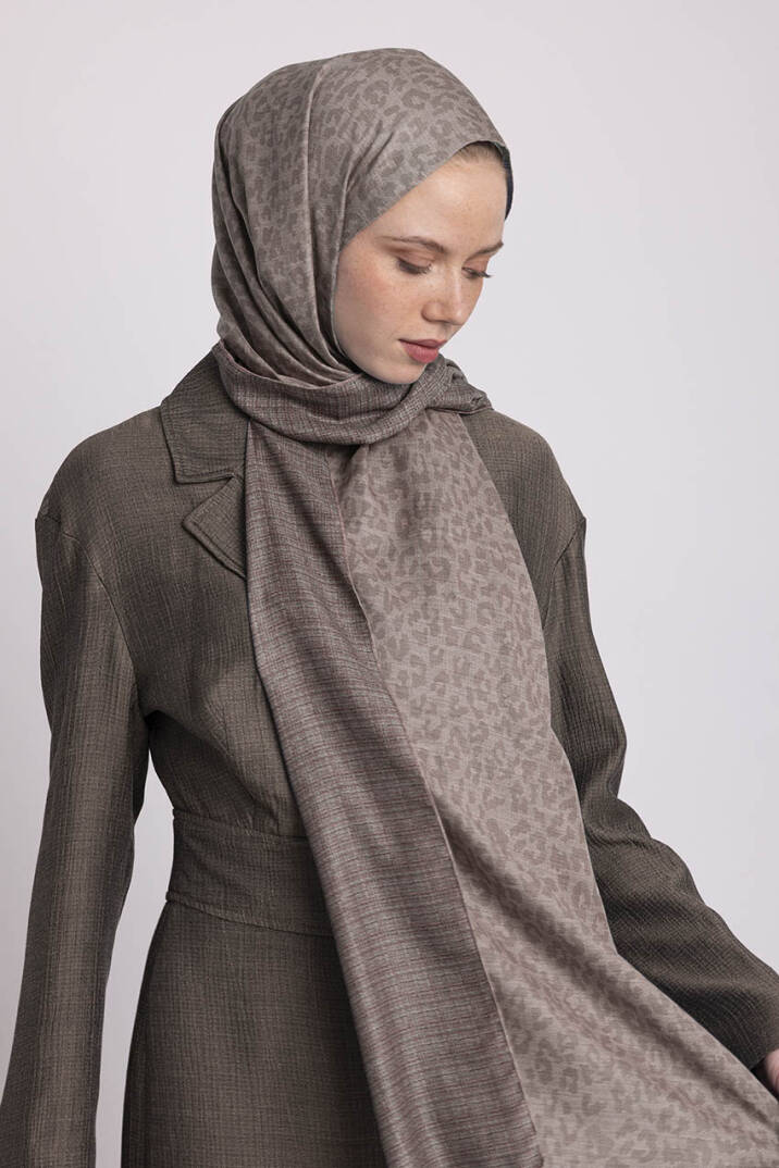 Barçın Koleksiyonu - Bozkır Kumu Çift Taraf Şal - 4