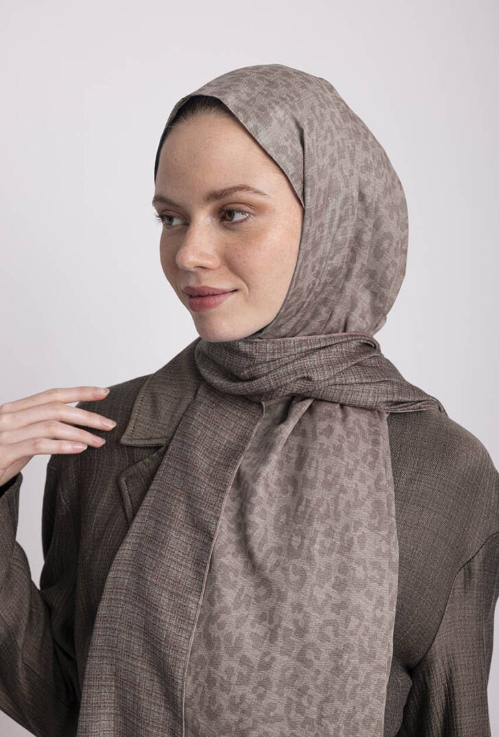 Barçın Koleksiyonu - Bozkır Kumu Çift Taraf Şal - 1