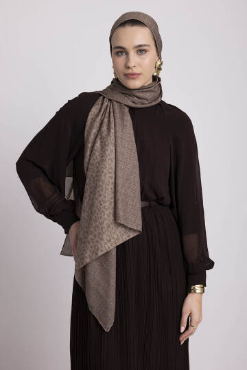 Barçın Koleksiyonu - Deniz Tuzu Çift Taraf Şal - 3