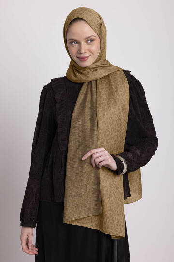 Barçın Koleksiyonu - Günöte Mercan Çift Taraf Şal
