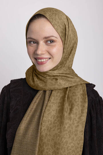 Barçın Koleksiyonu - Günöte Mercan Çift Taraf Şal - 5