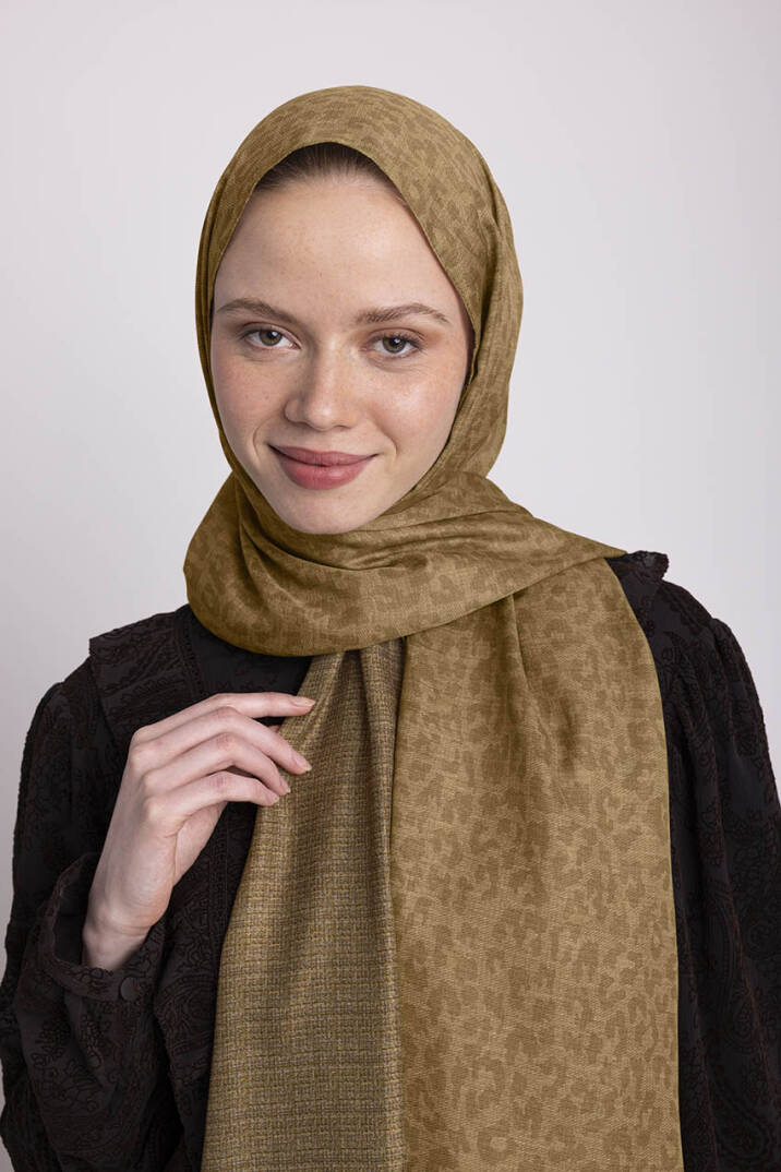 Barçın Koleksiyonu - Günöte Mercan Çift Taraf Şal - 2