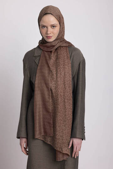 Barçın Koleksiyonu - Kumtaşı Çift Taraf Şal - 2