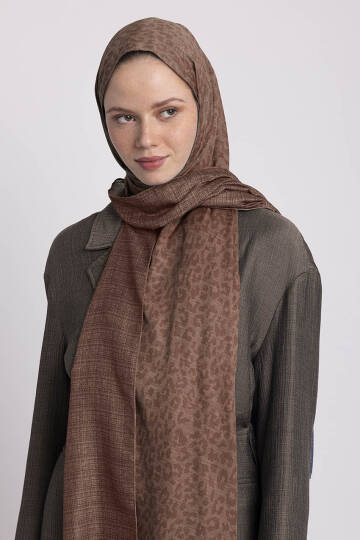Barçın Koleksiyonu - Kumtaşı Çift Taraf Şal