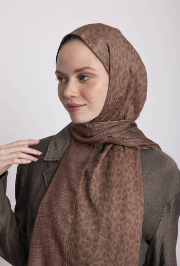 Barçın Koleksiyonu - Kumtaşı Çift Taraf Şal - 5