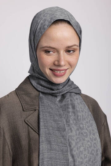 Barçın Koleksiyonu - Mücevher Sisi Çift Taraf Şal