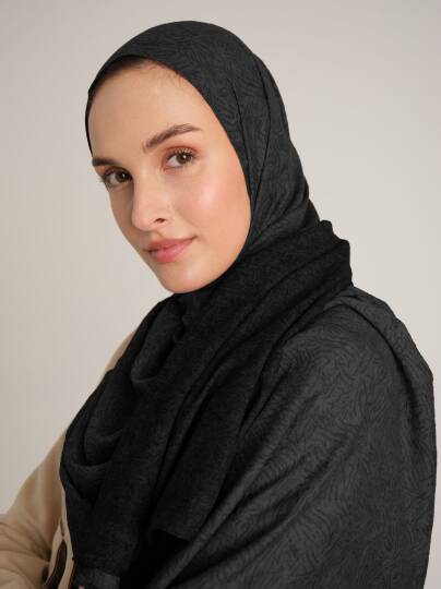 Bengi Koleksiyonu - Grafit Çift Taraf Şal