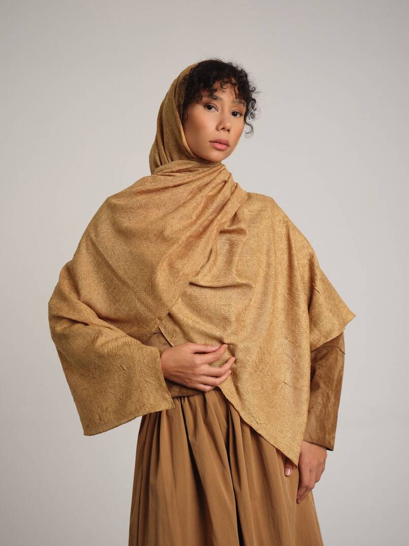 Bengi Koleksiyonu - Susam Çift Taraf Şal - 1