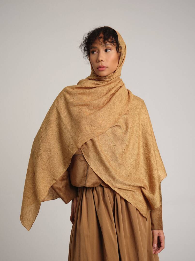 Bengi Koleksiyonu - Susam Çift Taraf Şal - 3