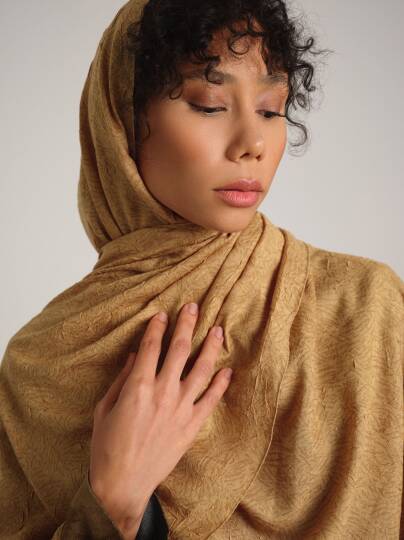 Bengi Koleksiyonu - Susam Çift Taraf Şal - 5