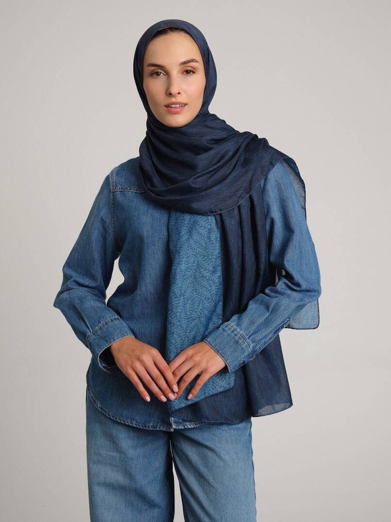 Buğu Koleksiyonu - Deniz Buğusu Çift Taraf Şal - 5