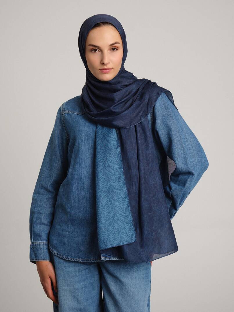 Buğu Koleksiyonu - Deniz Buğusu Çift Taraf Şal - 7