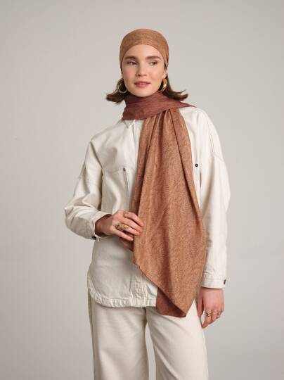 Buğu Koleksiyonu - Hazan Yankısı Çift Taraf Şal