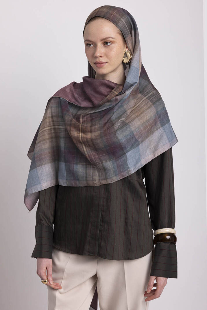 Bursa Koleksiyonu - Gölyazı Çift Taraf Şal - 5