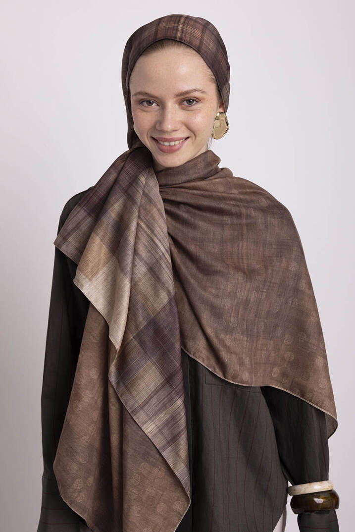 Bursa Koleksiyonu - Uludağ Çift Taraf Şal - 6