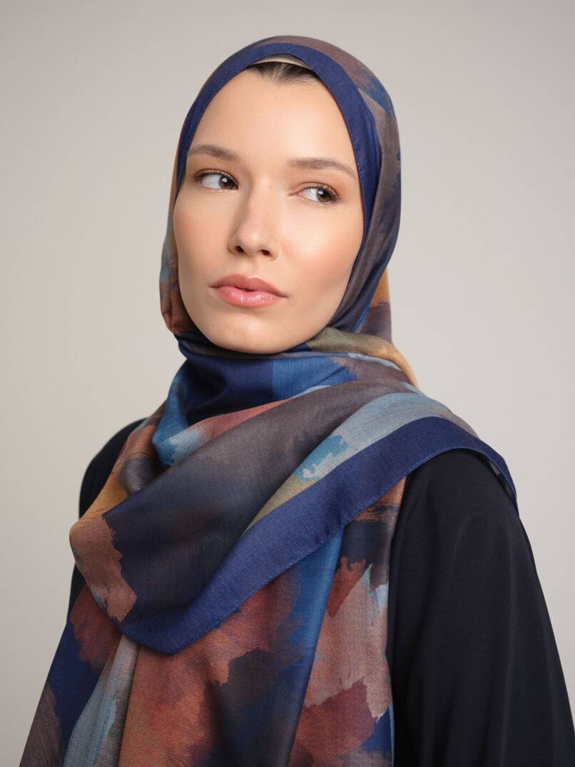 Fırça Koleksiyonu - Gece Tek Taraf Şal - 2