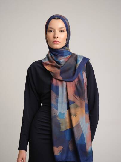 Fırça Koleksiyonu - Gece Tek Taraf Şal - 3