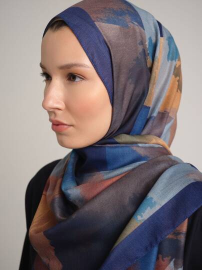 Fırça Koleksiyonu - Gece Tek Taraf Şal - 4