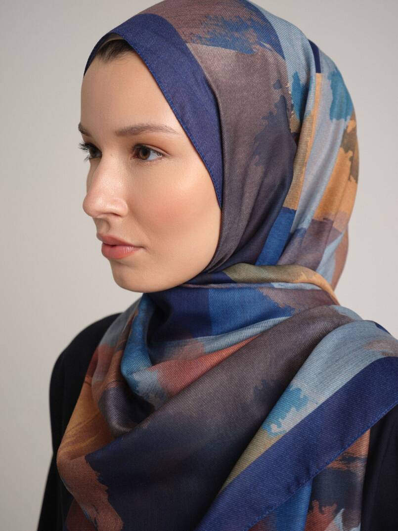 Fırça Koleksiyonu - Gece Tek Taraf Şal - 4