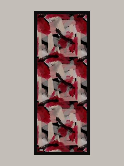 Fırça Koleksiyonu - Köz Tek Taraf Şal