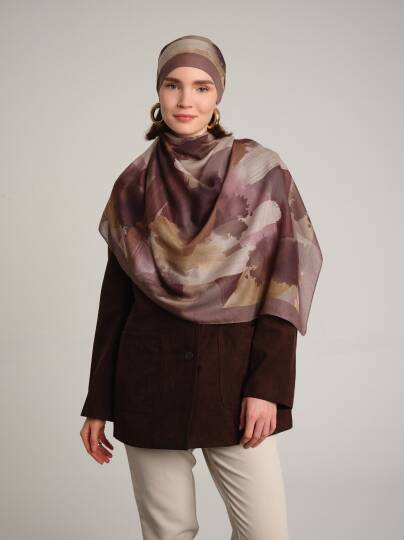 Fırça Koleksiyonu - Taş Tek Taraf Şal