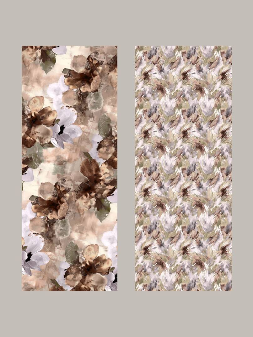 Gülce Koleksiyonu - Bozkır Sıcağı Çift Taraf Şal - 5