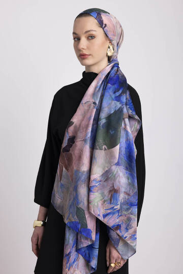 Gülce Koleksiyonu - Deniz Sırrı Çift Taraf Şal