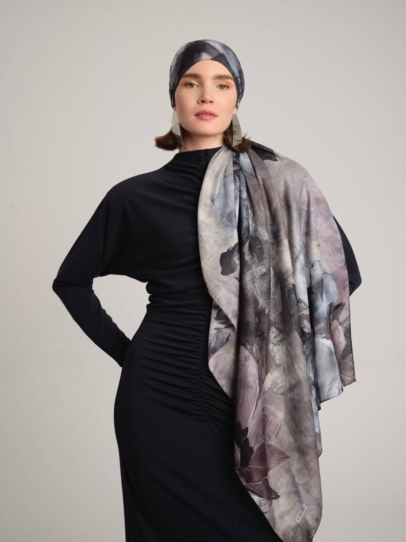 Gülce Koleksiyonu - Külpembe Çift Taraf Şal - 1