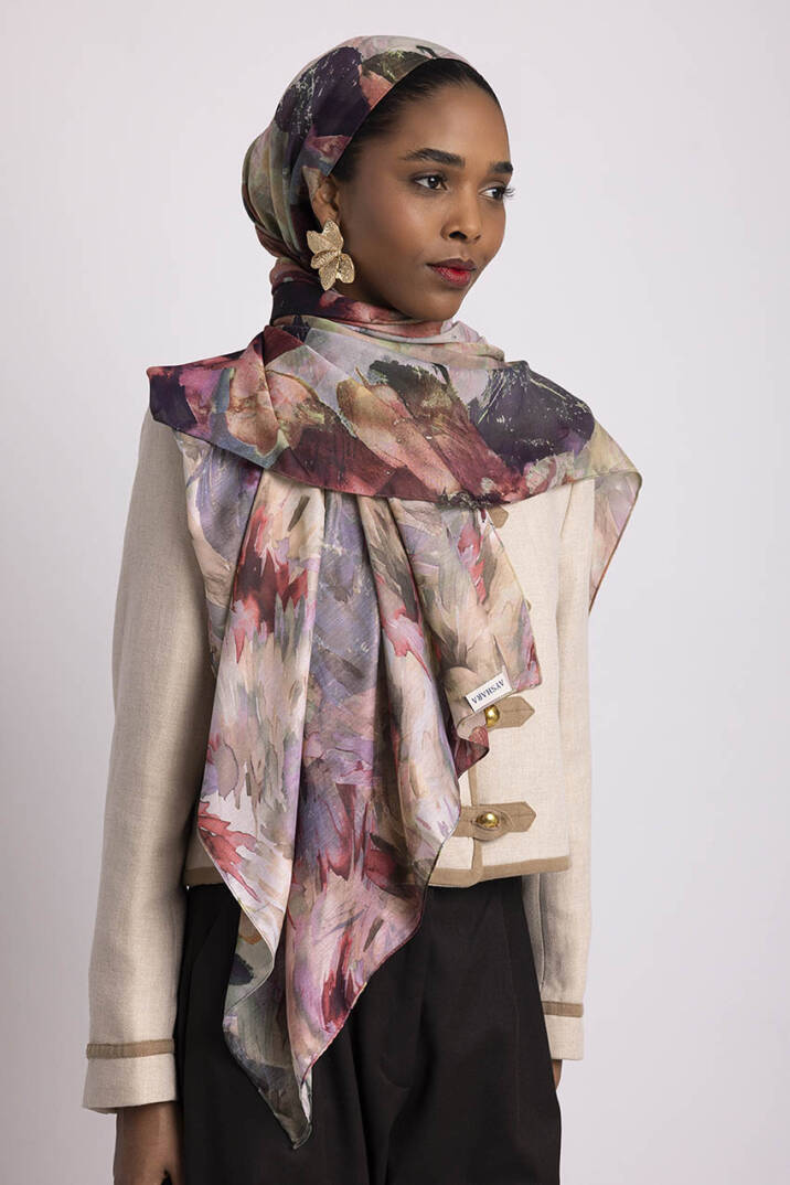 Gülce Koleksiyonu - Şafak Sözü Çift Taraf Şal - 2
