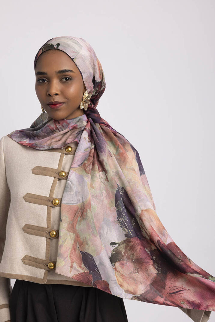Gülce Koleksiyonu - Şafak Sözü Çift Taraf Şal - 3