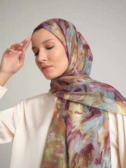 Gülce Koleksiyonu - Sedir Gölgesi Çift Taraf Şal - 2