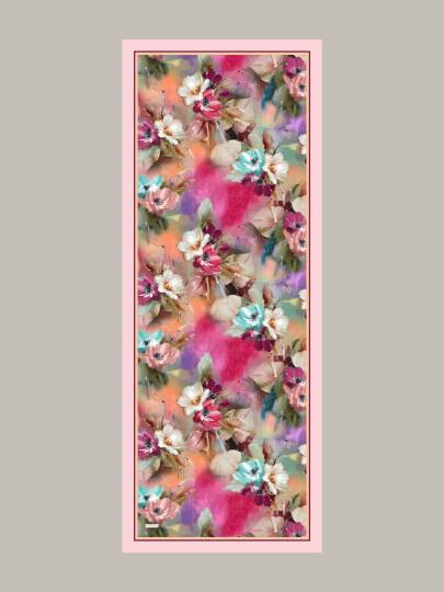 Hâle Koleksiyonu - Gonca Tek Taraf Şal