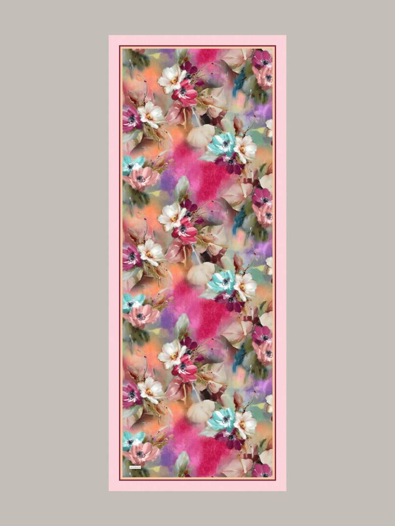 Hâle Koleksiyonu - Gonca Tek Taraf Şal - 1