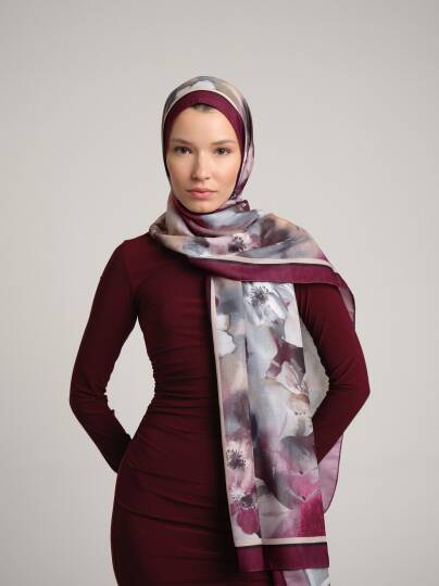 Hâle Koleksiyonu - Lâl Tek Taraf Şal