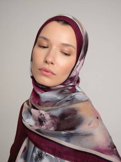 Hâle Koleksiyonu - Lâl Tek Taraf Şal - 4