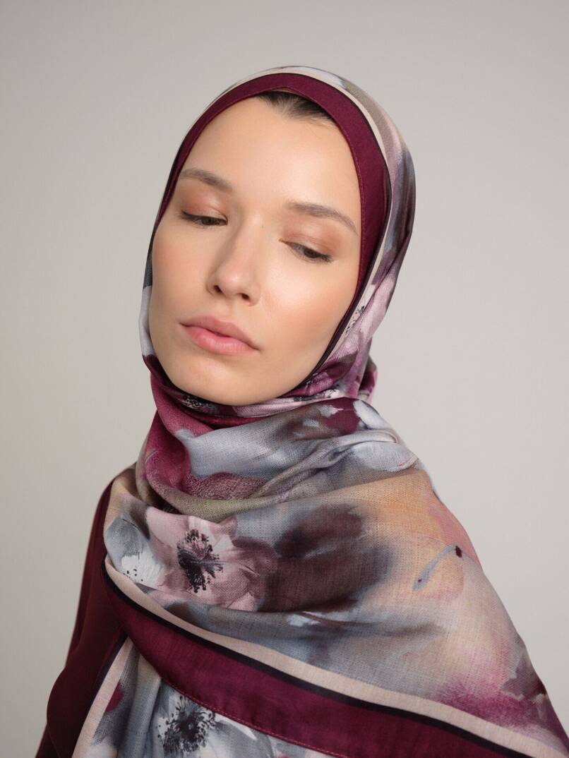 Hâle Koleksiyonu - Lâl Tek Taraf Şal - 4