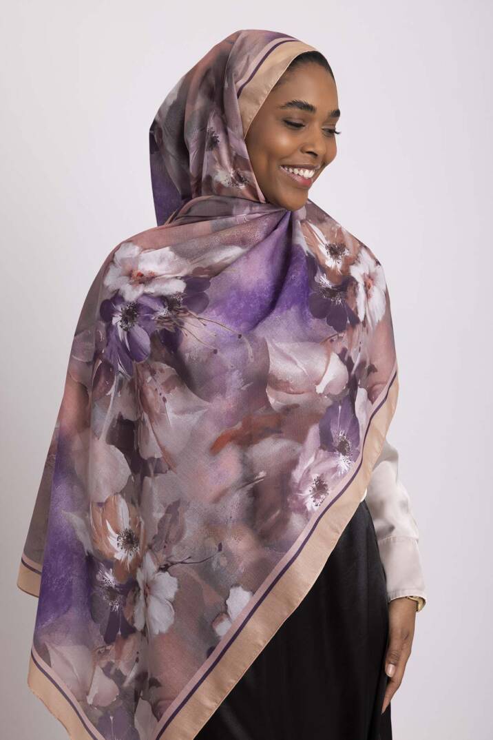 Hâle Koleksiyonu - Seher Tek Taraf Şal - 1