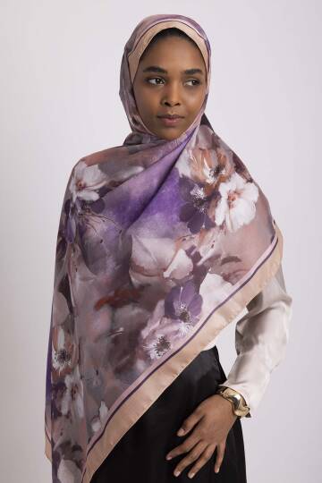 Hâle Koleksiyonu - Seher Tek Taraf Şal - 2