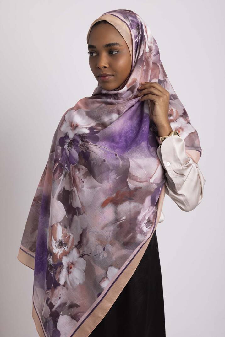 Hâle Koleksiyonu - Seher Tek Taraf Şal - 7