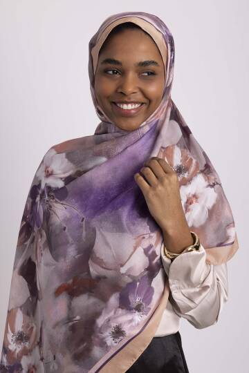 Hâle Koleksiyonu - Seher Tek Taraf Şal - 8