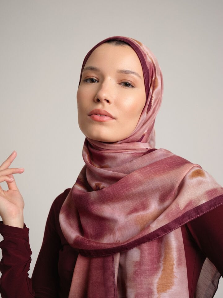 Kadim Hatlar Kolleksiyonu Mürdüm Şal