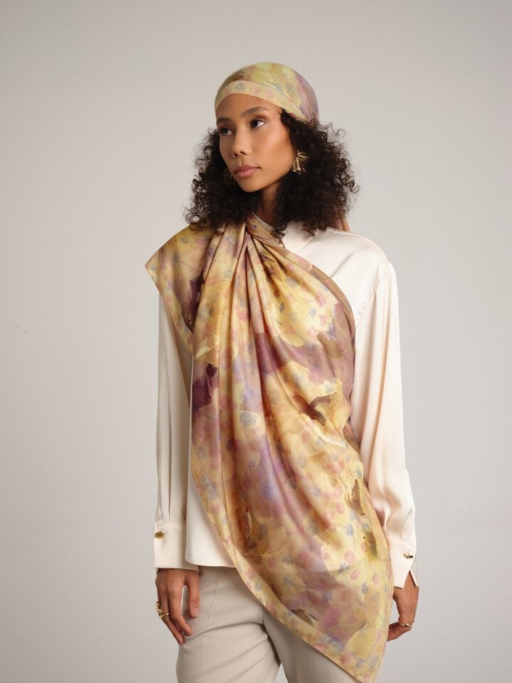 Şakayık Koleksiyonu Hale Şal