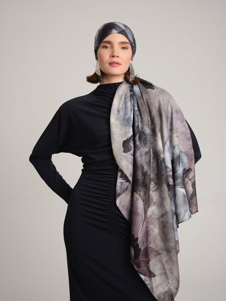 Gülce Koleksiyonu Külpembe Şal