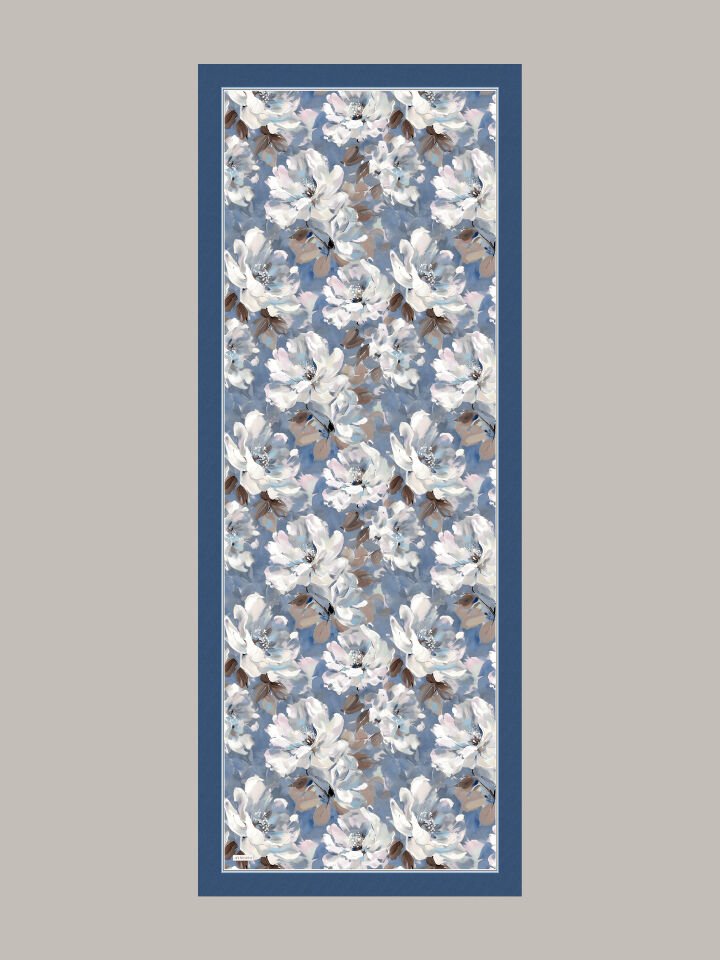 Mahperi  Koleksiyonu Lacivert Havuz Şal