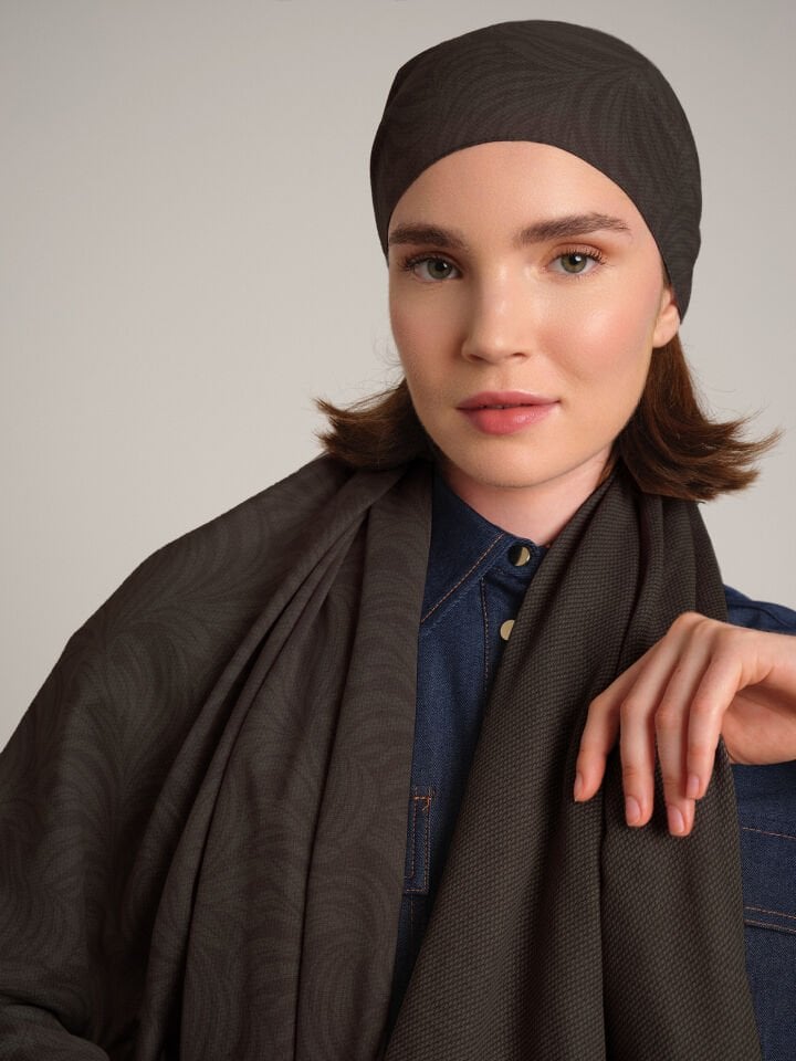 Rûmî Sema Koleksiyonu Yosun Taşı Şal