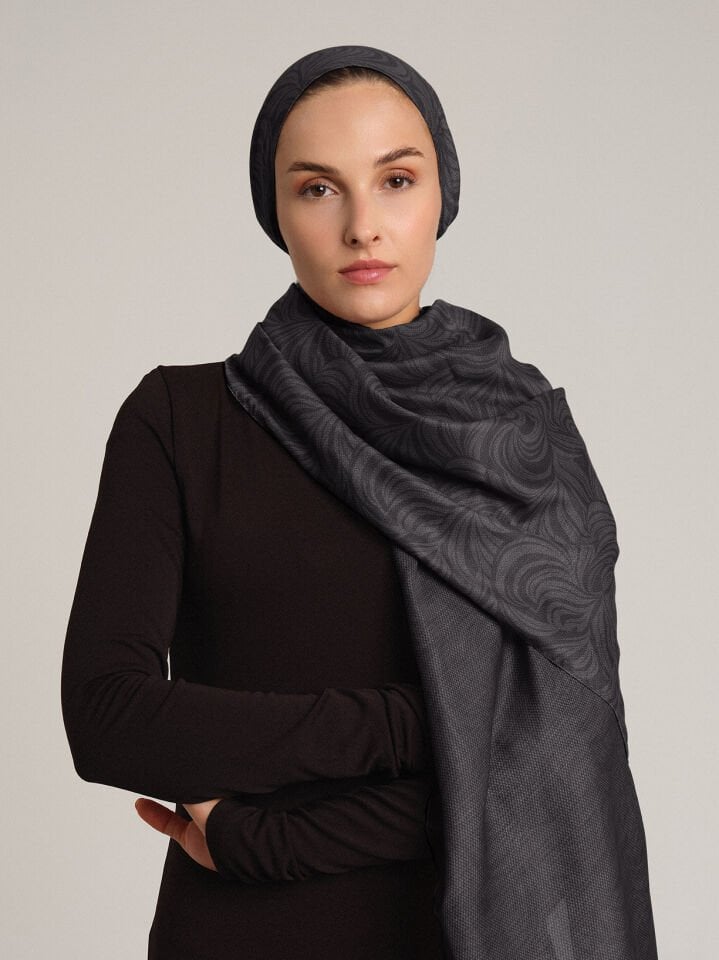 Rûmî Sema Koleksiyonu Kara Kalem Şal