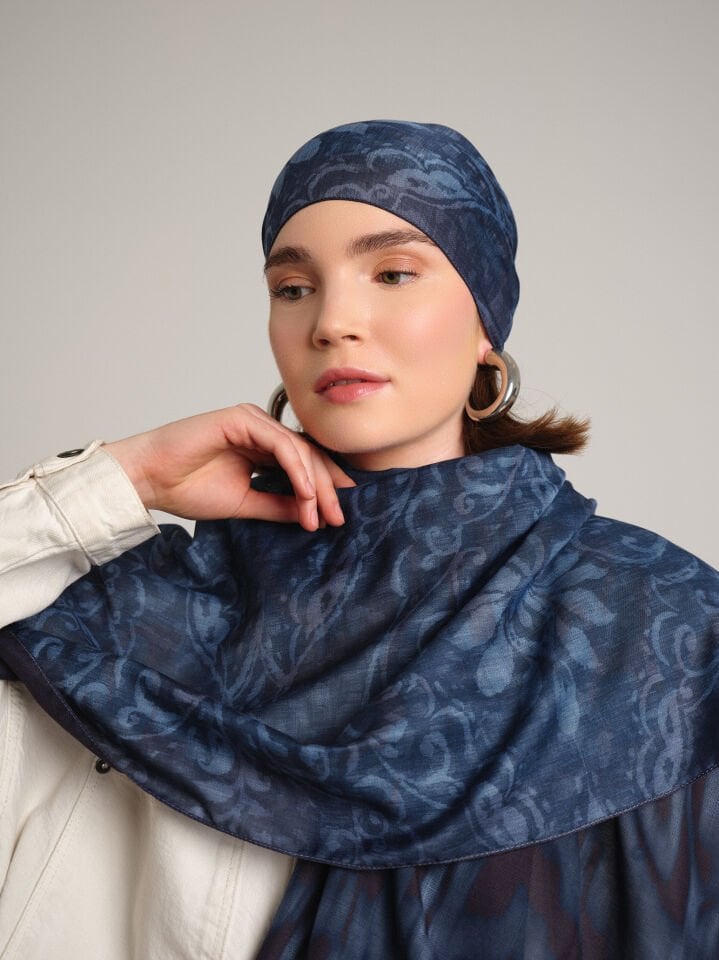 Yalaz Koleksiyonu Gece Notası Şal