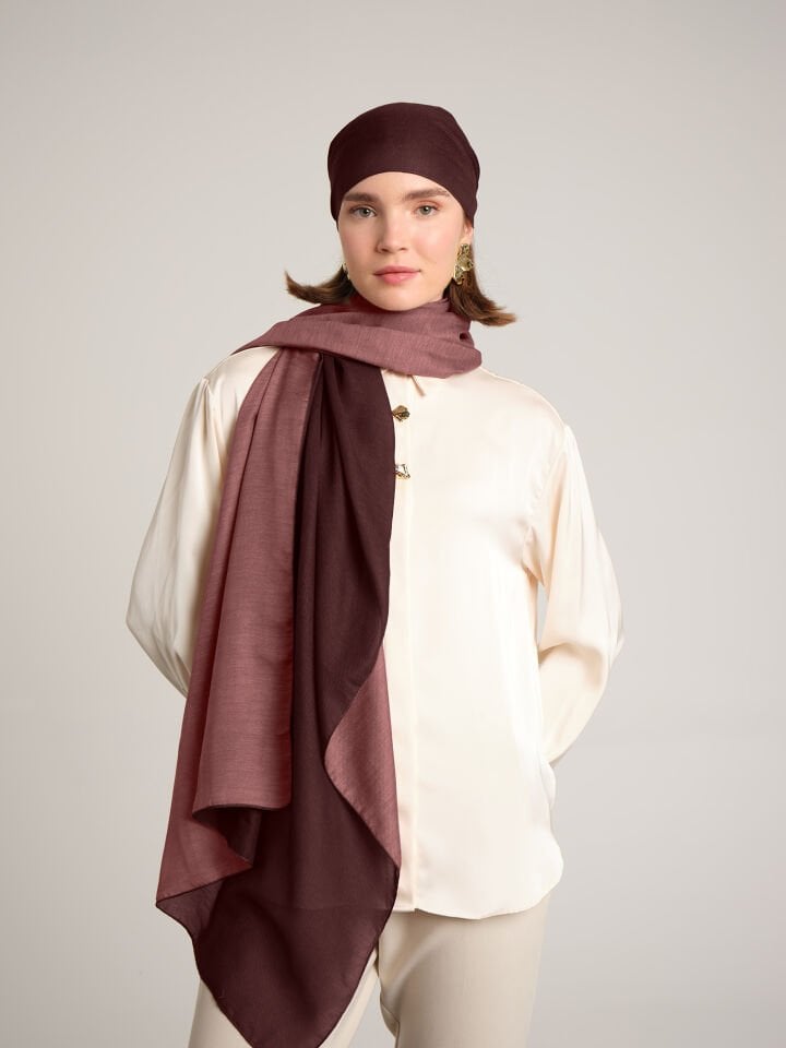 Nazenin Koleksiyonu Gül Altını Şal